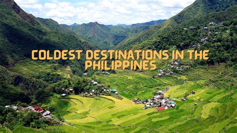 10 Coldest Destinations in the Philippines to Beat the Summer Heat.